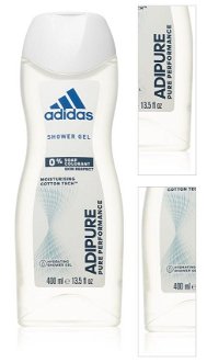 Adidas Adipure hydratačný sprchový gél pre ženy 400 ml 3