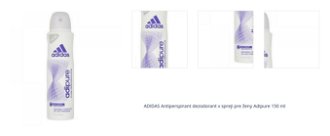 ADIDAS Antiperspirant dezodorant v spreji pre ženy Adipure 150 ml 1