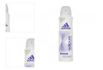 ADIDAS Antiperspirant dezodorant v spreji pre ženy Adipure 150 ml 4