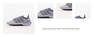 adidas Avryn Silver Violet/ Silver Violet/ Silver Dawn 1