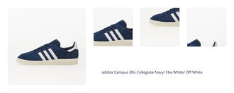 adidas Campus 80s Collegiate Navy/ Ftw White/ Off White 1