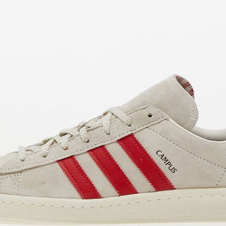 adidas Campus 80s Off White/ Collegiate Red/ Carbon 5