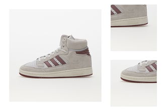 adidas Centennial 85 Hi Crystal White/ Purple/ Burgundy 3