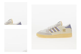 adidas Centennial 85 Lo Crystal White/ Silver Violet/ Bold Gold 4