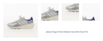 adidas Choigo W Silver Metallic/ Halo Mint/ Clear Pink 1