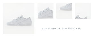 adidas Continental 80 Recon Ftw White/ Ftw White/ Silver Metalic 1