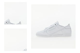 adidas Continental 80 Recon Ftw White/ Ftw White/ Silver Metalic 4