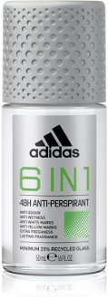 Adidas Cool & Dry 6 in 1 antiperspirant roll-on pre mužov 50 ml