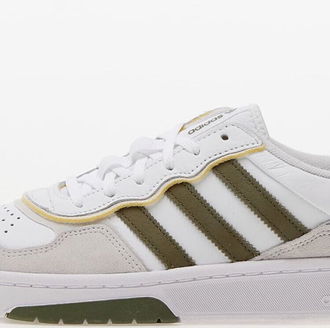 adidas Courtic Ftwr White/ Focus Olive/ Grey One 5