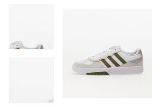 adidas Courtic Ftwr White/ Focus Olive/ Grey One 4