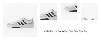 adidas Courtic Ftwr White/ Grey One/ Grey One 1