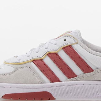 adidas Courtic Ftwr White/ Wonred/ Grey One 5