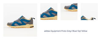 adidas Equipment Proto Grey/ Blue/ Eqt Yellow 1