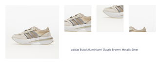 adidas Esiod Aluminium/ Classic Brown/ Metalic Silver 1