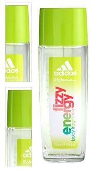 Adidas Fizzy Energy deodorant s rozprašovačom pre ženy 75 ml 4