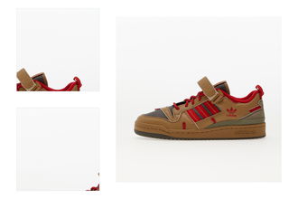 adidas Forum 84 Camp Low Cardboard/ Scarlet/ Utility Grey 4