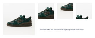 adidas Forum 84 Camp Low Dark Green/ Night Cargo/ Cardboardard Brown 1