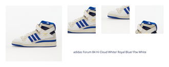 adidas Forum 84 Hi Cloud White/ Royal Blue/ Ftw White 1