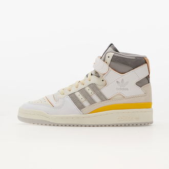 adidas Forum 84 Hi Ftw White/ Multi Solid Grey/ Yellow