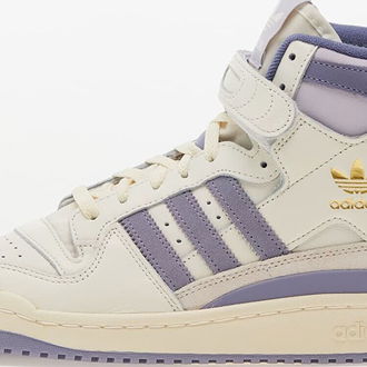 adidas Forum 84 Hi Off White/ Silver Violet/ Silver Dawn 5