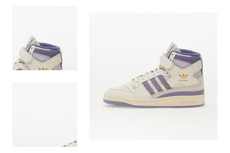 adidas Forum 84 Hi Off White/ Silver Violet/ Silver Dawn 4