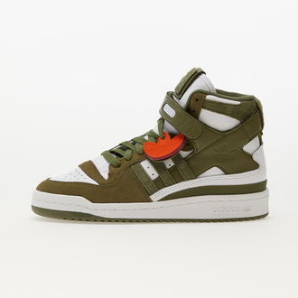 adidas Forum 84 Hi W Ftw White/ Focus Olive/ Wonder Red