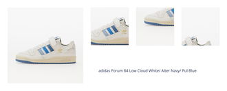 adidas Forum 84 Low Cloud White/ Alter Navy/ Pul Blue 1