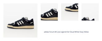 adidas Forum 84 Low Legend Ink/ Cloud White/ Easy Yellow 1