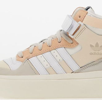 adidas Forum Bonega Mid W Ecru Tint/ Ftw White/ Blitz Orange 5