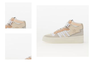 adidas Forum Bonega Mid W Ecru Tint/ Ftw White/ Blitz Orange 4