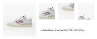 adidas Forum Low Ftw White/ Grey One/ Blue 1