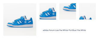 adidas Forum Low Ftw White/ Pul Blue/ Ftw White 1