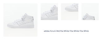 adidas Forum Mid Ftw White/ Ftw White/ Ftw White 1