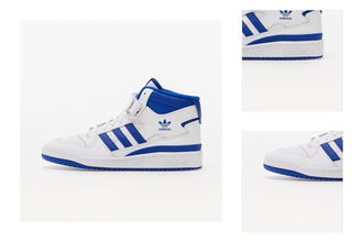 adidas Forum Mid Ftw White/ Royal Blue/ Ftw White 3