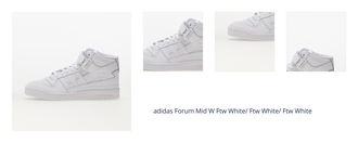 adidas Forum Mid W Ftw White/ Ftw White/ Ftw White 1