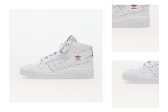 adidas Forum Mid W Ftw White/ Ftw White/ Shock Pink 3