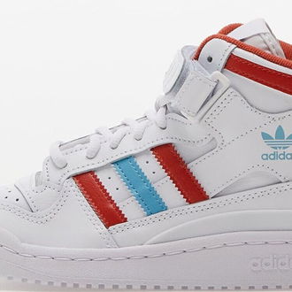 adidas Forum Mid W Ftw White/ Preloved Red/ Preloved Blue 5