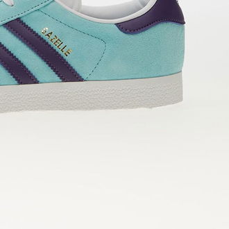 adidas Gazelle Clear Aqua/ Tech Purple/ Ftw White 9