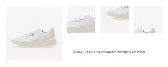 adidas Her Court W Ftw White/ Ftw White/ Off White 1