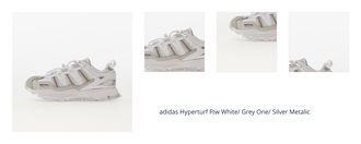 adidas Hyperturf Ftw White/ Grey One/ Silver Metalic 1