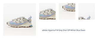 adidas Hyperturf W Grey One/ Off White/ Blue Dawn 1