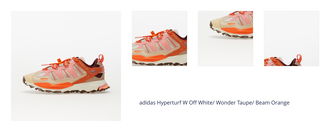 adidas Hyperturf W Off White/ Wonder Taupe/ Beam Orange 1