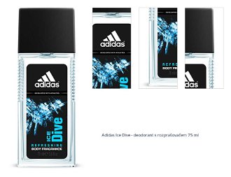 Adidas Ice Dive - deodorant s rozprašovačem 75 ml 1
