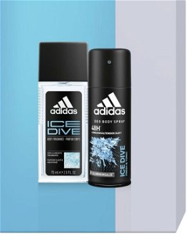 Adidas Ice Dive - deodorant s rozprašovačem 75 ml + deodorant ve spreji 150 ml 9