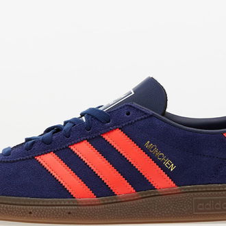 adidas Munchen Dark Blue/ Solid Red/ Gum5 5