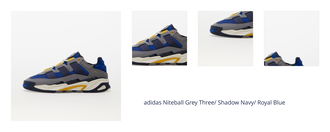 adidas Niteball Grey Three/ Shadow Navy/ Royal Blue 1