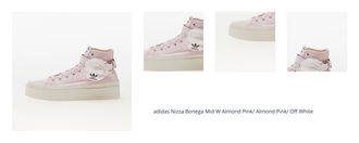 adidas Nizza Bonega Mid W Almond Pink/ Almond Pink/ Off White 1