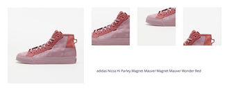 adidas Nizza Hi Parley Magnet Mauve/ Magnet Mauve/ Wonder Red 1