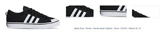 adidas Nizza - Pánske - Tenisky adidas Originals - Čierne - CQ2332 - Veľkosť: 45 1/3 1