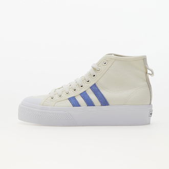 adidas Nizza Platform Mid W Off White/ Blue Fusion/ Cloud White